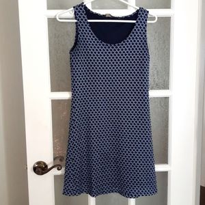 🇨🇦***Vintage lace blue and silver dress / Made in Canada